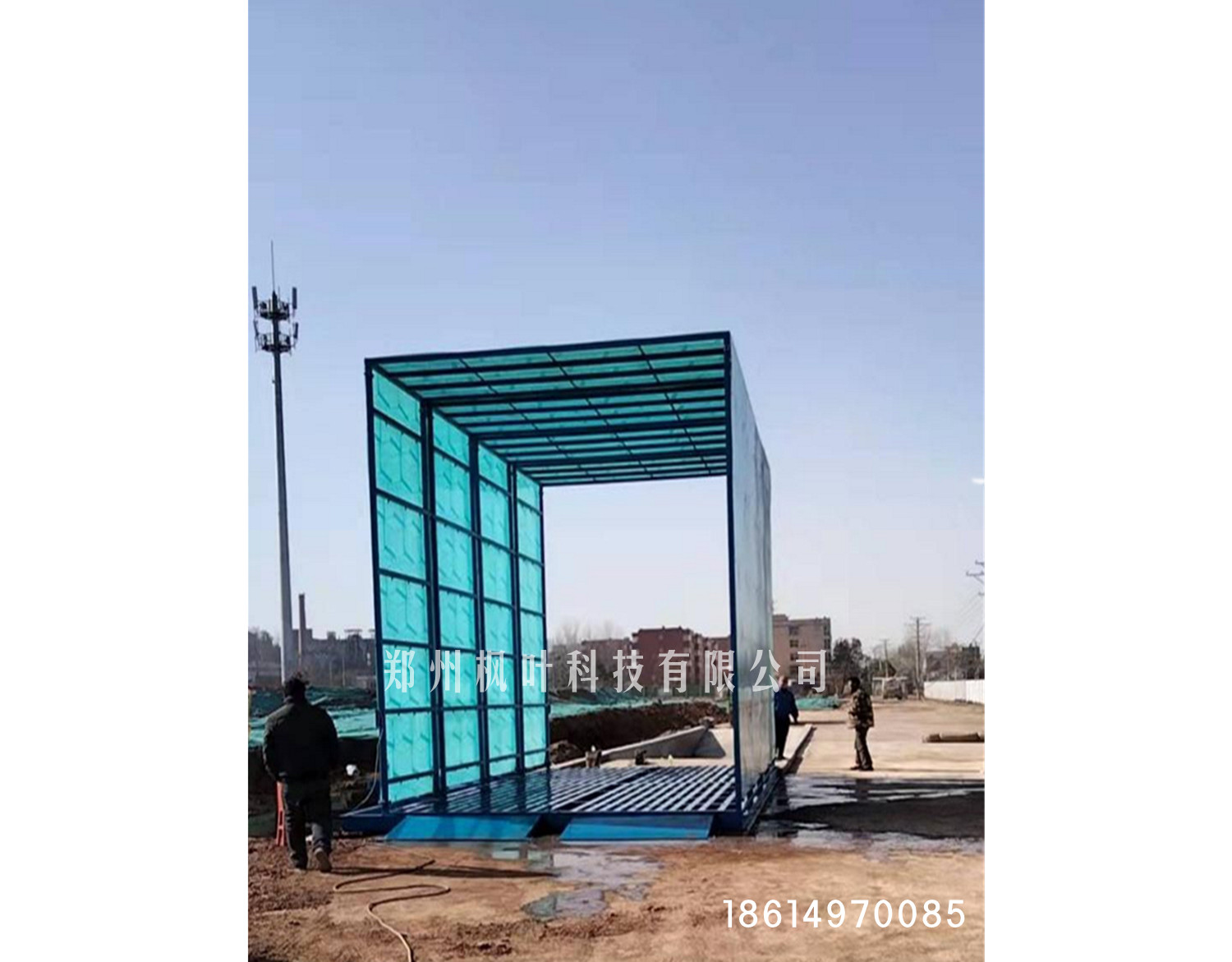 FY-XLJ-150加重型工程全自動(dòng)洗輪機(jī)（免基礎(chǔ)型）(圖文)